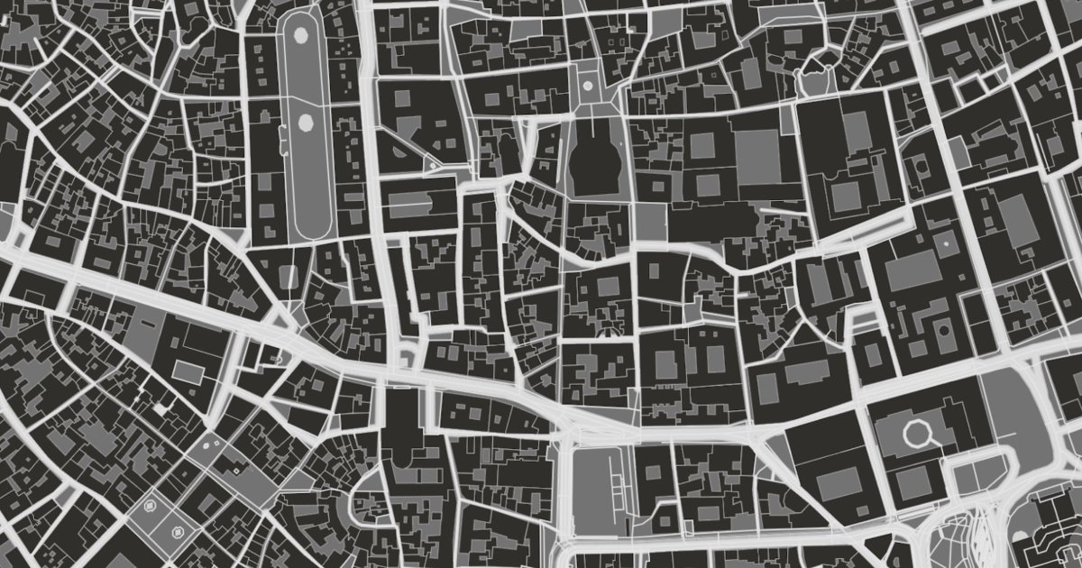 Mapbox's tweet image. #30DayMapChallenge Day 28 — Black 🖤

Today we’re spotlighting a stunning ‘Nolli-style’ map created by Mapboxer James Piacentini.

Inspired by Giambattista Nolli’s iconic 1748 plan of Rome, this style reimagines the mostly-black ichnographic aesthetic that defined one of