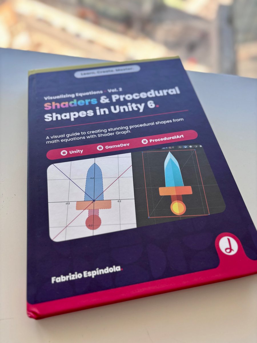 ushadersbible's tweet image. Procedural Shapes? No problem. This shader book shows you the math behind it ✨ jettelly.com/store/visualiz…

#indiedev #3DCG #unity3dgamedevelopment