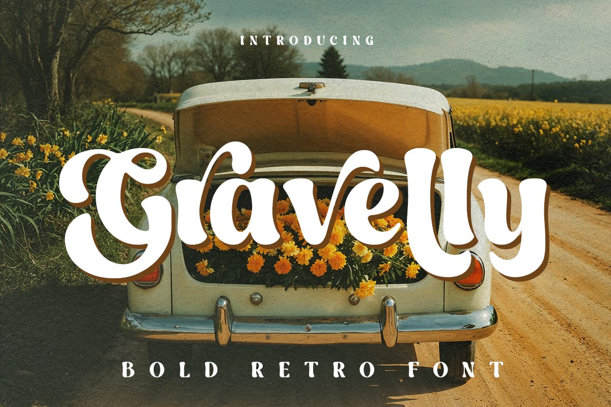 Gravelly by Ragamkata fontspace.com/httpsragamkata… #font #typography #graphicdesign