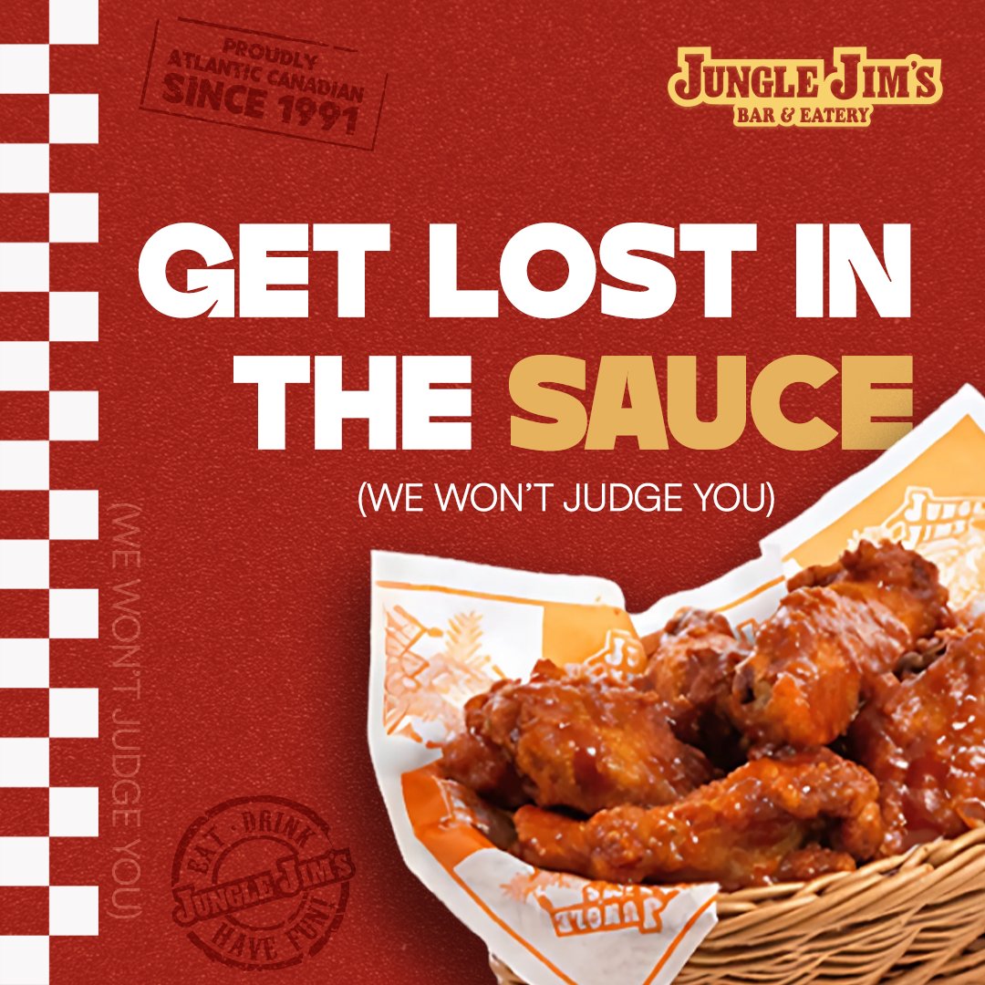 Midweek cravings? We speak your language:
🗣 Wings. Beer. Jungle Vibes.
See you tonight for Wing Night Wednesday!