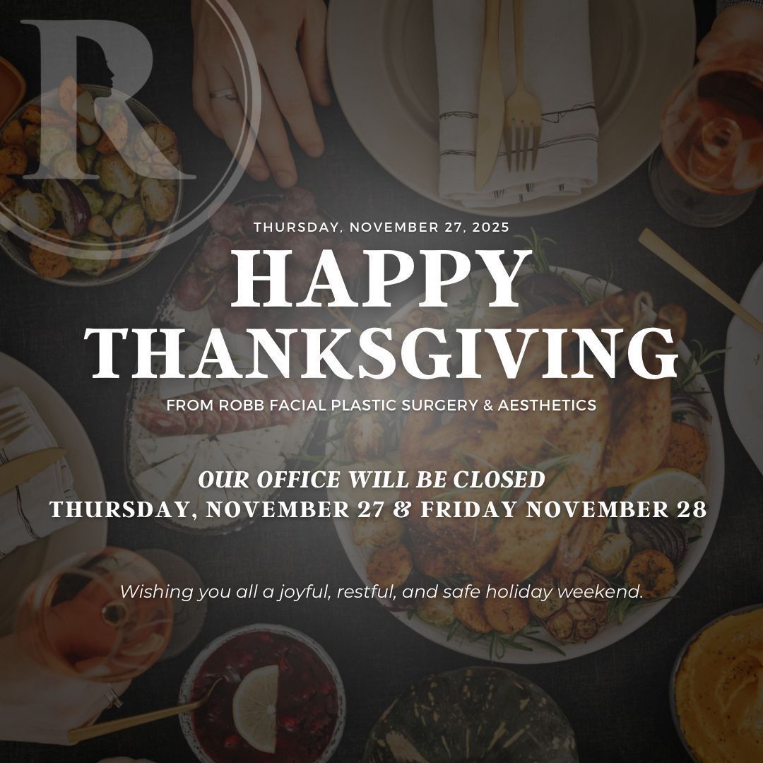 RobbJrMD's tweet image. Today we are grateful 😇

To our incredible patients — for trusting us with your transformations and allowing us to be part of your journey to feeling confident and refreshed🙌🏼

We are truly grateful for every one of you.

Wishing you and your families a peaceful Thanksgiving🧡🍁