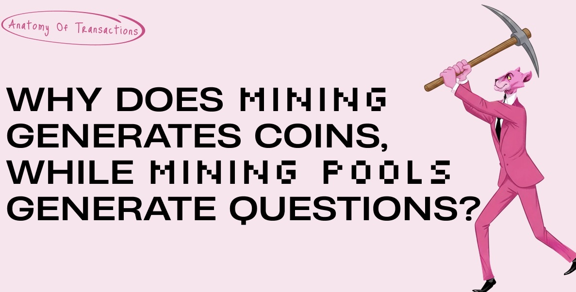 ⚒️ Mining produces clarity. Pools produce patterns you need to read

Mining rewards come straight from the protocol with zero history and zero noise. Mining Pools stay low-risk only while all inflows are mining rewards.

🔓 One external deposit and the whole flow changes:
➤