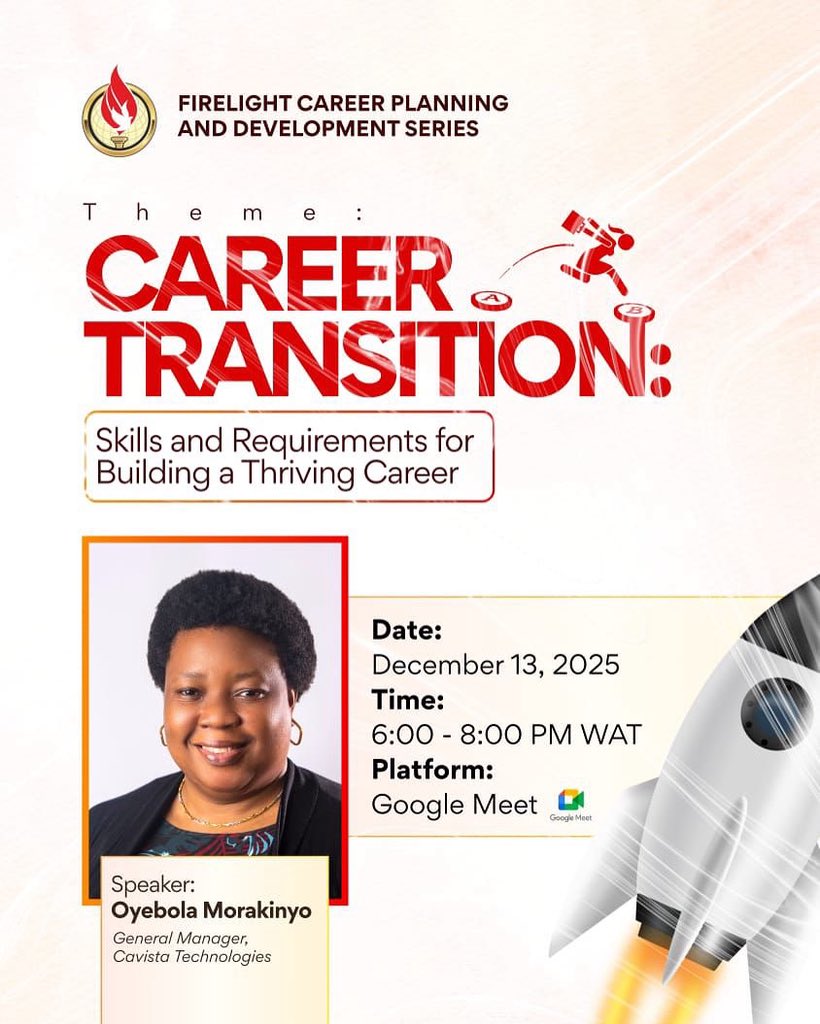 FIRELIGHTglobal's tweet image. A career transition doesn’t have to be scary.
Join us on Dec 13 for a powerful session that will show you how to build a thriving career from where you are now.
FREE registration ↓
forms.gle/yzncVhSxX3j1DS…

#careertransition #careertalk #firelightcareerseries #firelightglobal