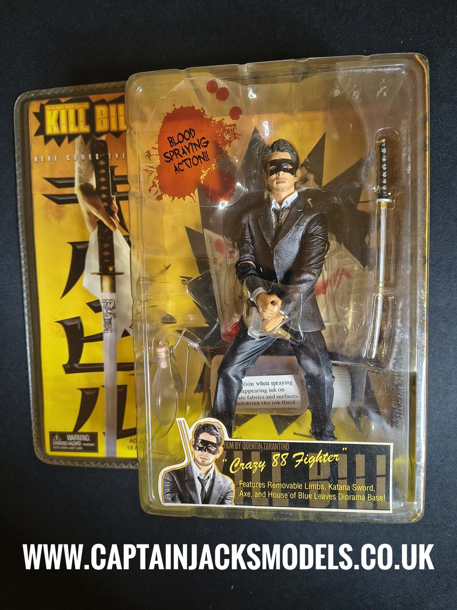 CaptainJModels's tweet image. Kill Bill Neca Reel Toys Series 1 Crazy 88 Fighter With Beard 6 Inch Collectable Action Figure Set
captainjacksmodels.co.uk

#neca #necareeltoys #necafigures #killbill #captainjacksmodels #actionfigures #quentintarantinomovies  #umathurman #crazy88 #collectorsfigures