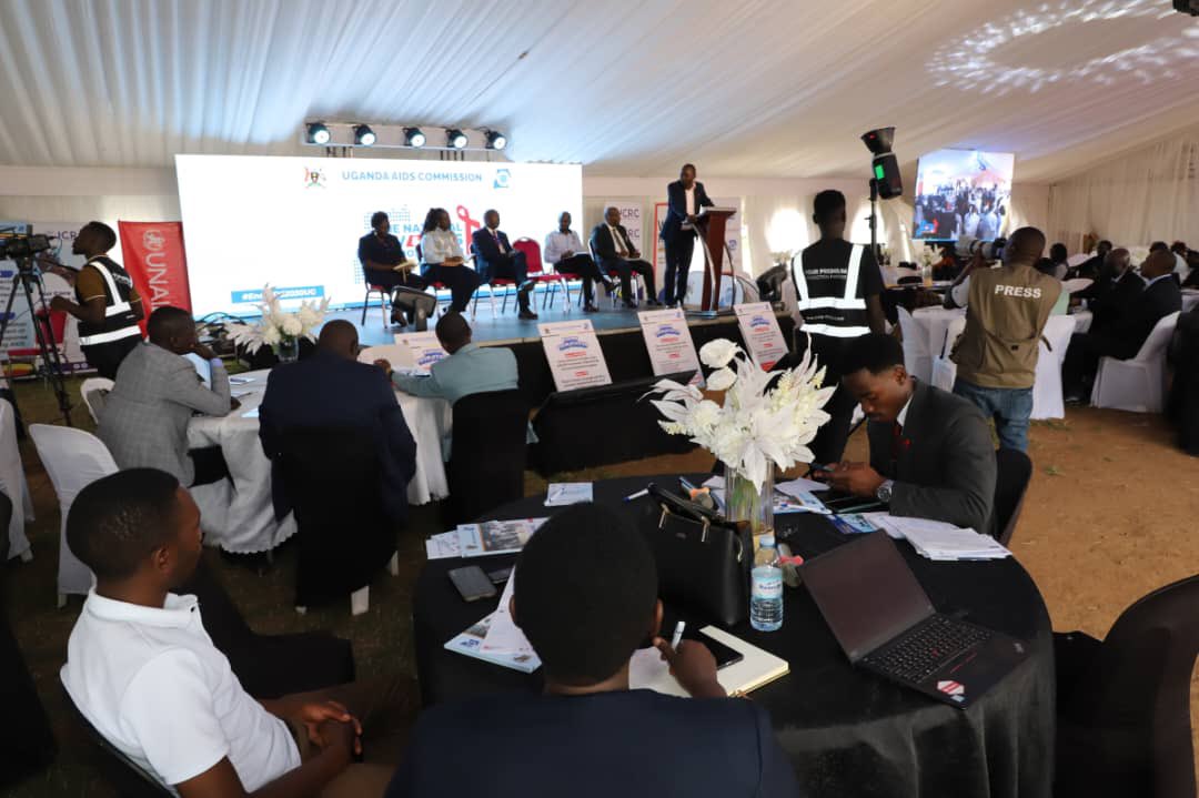 Panel Discussions on HIV prevention, care &amp; treatment by Dr. Peter Mudiope -MOH &amp; Dr. Mina Nakawuka - MOH; Local Resource Mobilization for HIV Response by Muhwezi David - CAO, Mbarara District; Social Support &amp; Protection by Lucy Otto - Ass. Commissioner, MOGLSD &amp; Community
