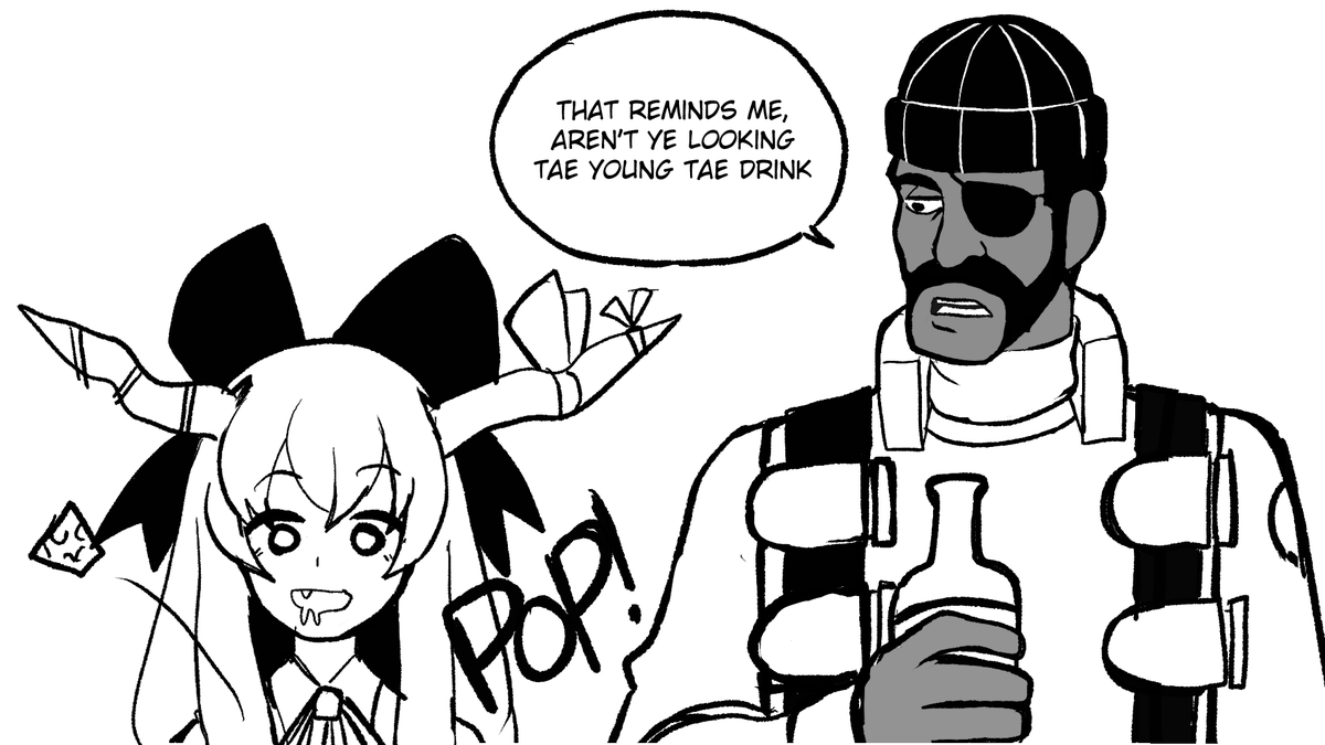 Hikibee_'s tweet photo. What's up Demoman! https://t.co/e4jAPMZDI4