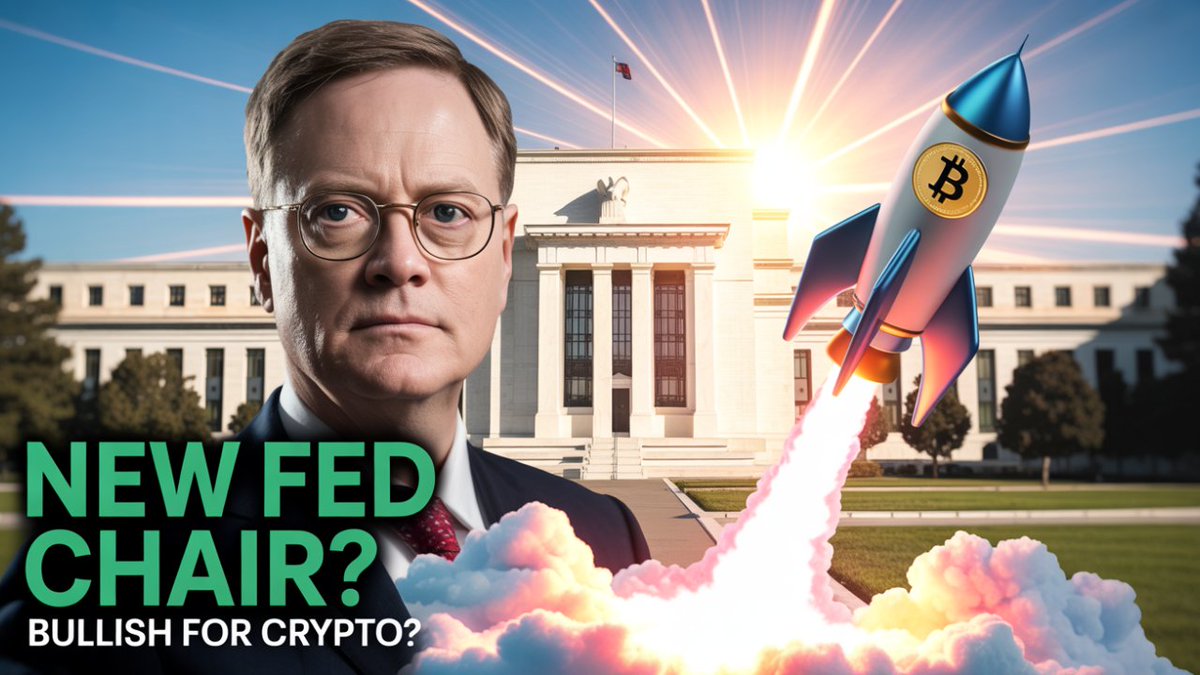 reinventideal's tweet image. Today at 5pm EST

🚨 Kevin Hassett is being floated as the potential next Fed Chair.

If that happens, it could be one of the most bullish macro shifts for crypto in years:

• Faster rate cuts
• End of QT
• Earlier QE
• More liquidity
• Pro-growth policy
This is MASSIVE if…