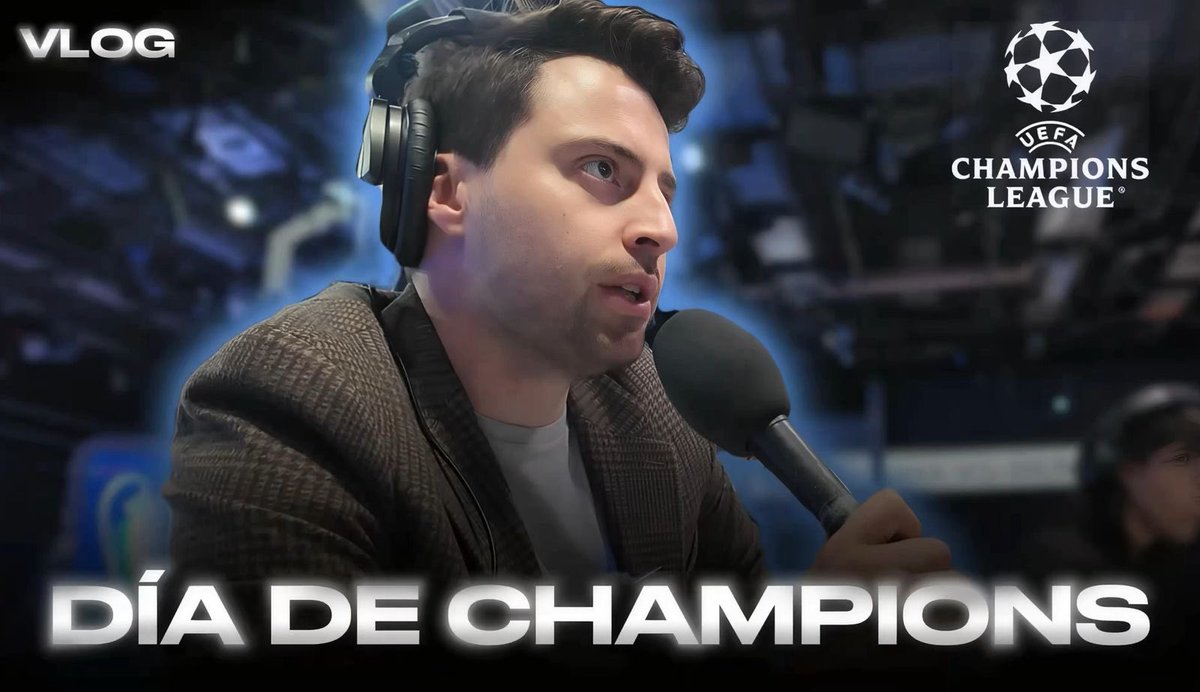 Así se narra un partido de Champiooonsss. Suscríbanse a mi canal y dele like. Les agradecería mucho!!! 👇🏼👇🏼👇🏼

youtu.be/tMTCe3PKylk?si…

Y hoy los espero en el turno de 1ra hora con el Copenhague vs Kairat Almaty por <a href="/TUDNUSA/">TUDN USA</a>