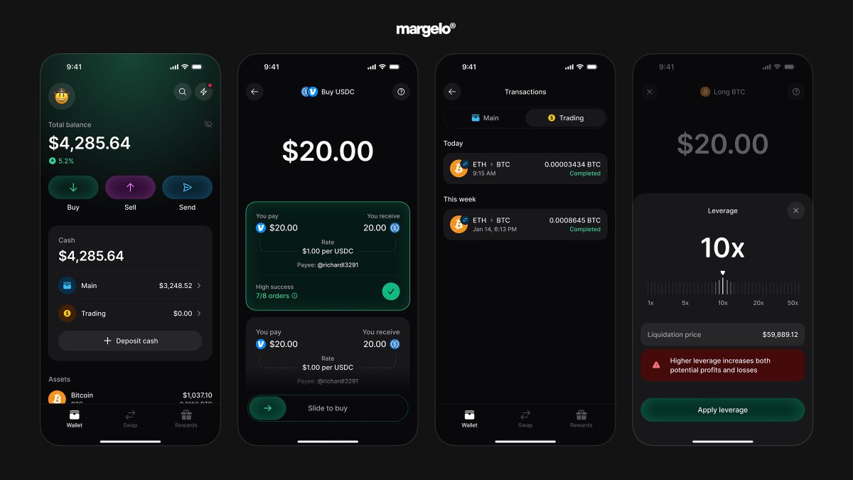 Recent crypto app we designed 💰