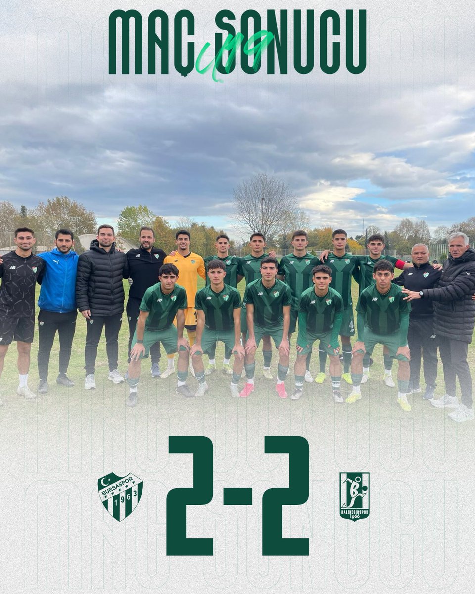 bsfutbolakademi's tweet photo. U19 Gelişim Ligi 11. Hafta | Bursaspor 2-2 Balıkesirspor https://t.co/aPIoYVEFCo