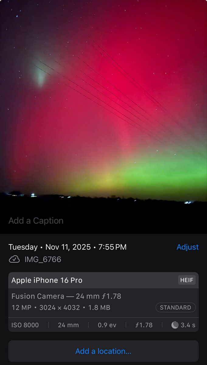 RabbitHoleXplor's tweet image. I’ve sent these images of a possible FDE to Vincent for evaluation. Taken at 7:55 PM CST from a couple of miles WSW of Wood River, Nebraska on 11/11/2025 (40.82N -98.60W)