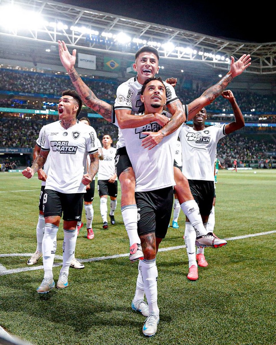 futtmais's tweet image. Há um ano, o Botafogo derrotava o Palmeiras no Allianz Parque e assumia a liderança do Brasileirão.

O Glorioso venceu 4 jogos em 11 dias e foi Campeão Brasileiro e da Libertadores. 

📸 Vitor Silva/BFR