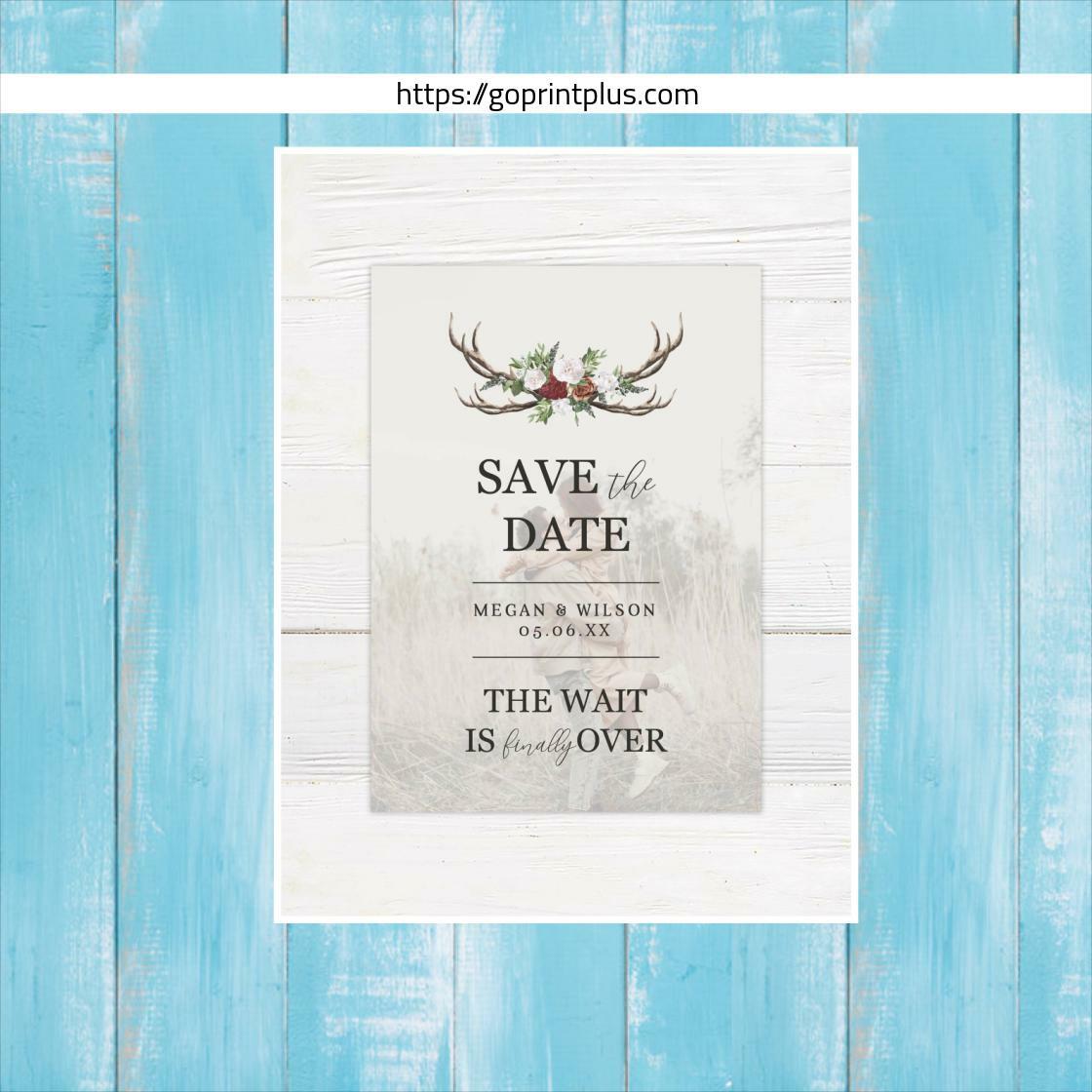 Go_Print_Plus's tweet image. Capture the magic of your special day with our Deer Horn Save The Date for just $1.16. Get noticed and celebrated! Order yours today! #WeddingInvitations #SaveTheDate

Shop Now goprintplus.com/products/deer-…