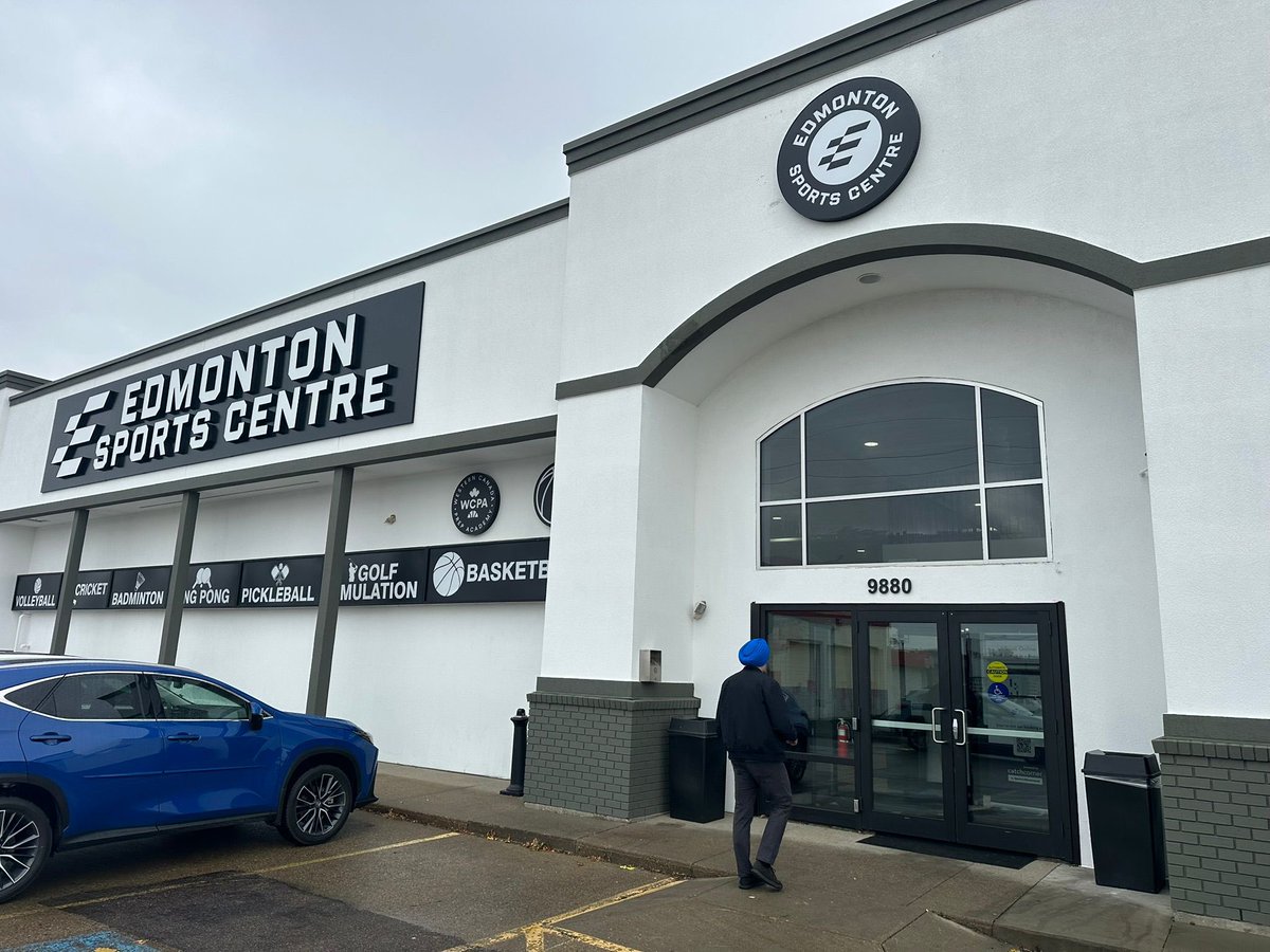 TimUppal's tweet image. Stopped by the Edmonton Sports Centre. A fantastic place for community, connection, and staying active.