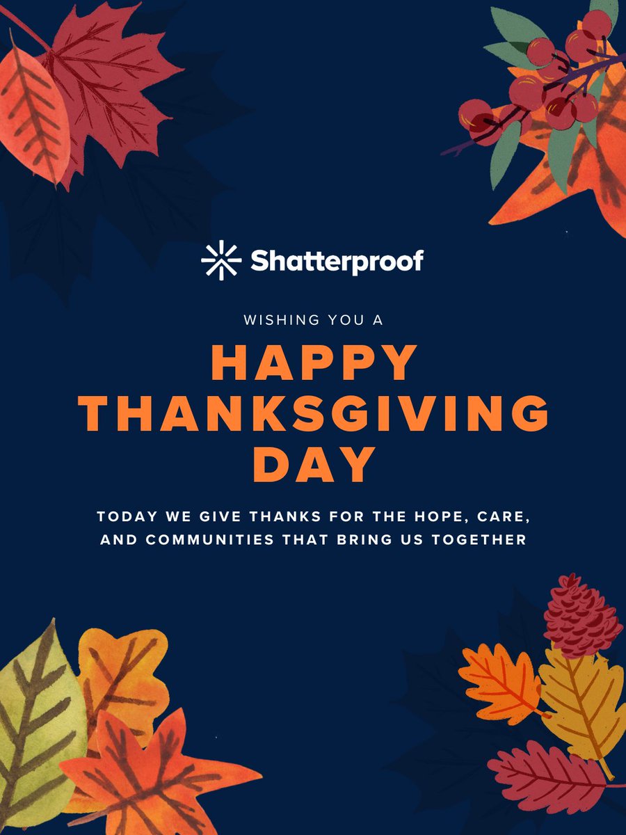 Shatterproof tweet media