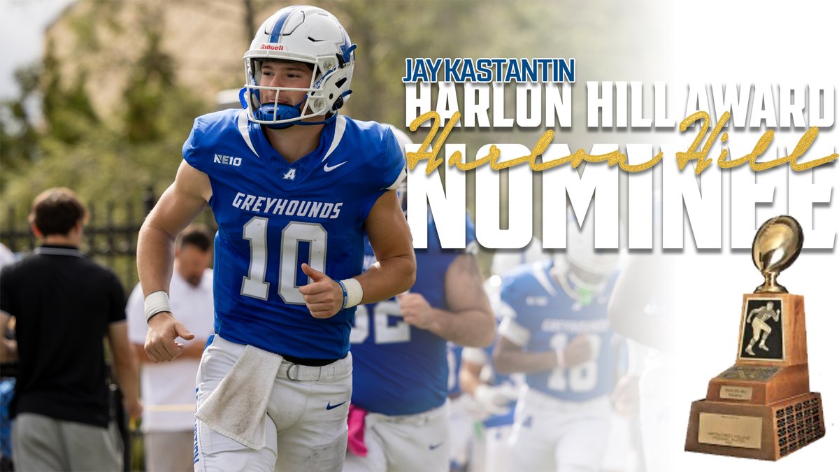 Jay Kastantin nominated for 2025 Harlon Hill Award

#LetsGoHounds | #HoundNation | #NE10EMBRACE | #D2FB