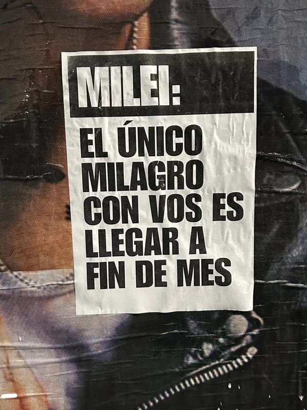 <a href="/chinitaliberal/">China</a> Sin Platita.

Gasto Diario Promedio : $ 91.000 Por Persona.

Para Absolutamente Todo.

Este Año, La Primer Quincena De Enero ( Villa Gesell ), No Había Nadie.

Fines De Semana.

En La Segunda, Gente Por 5 Días Y Los Fines De Semana.

El 2026, Va A Ser Un Desastre.

Saludos.