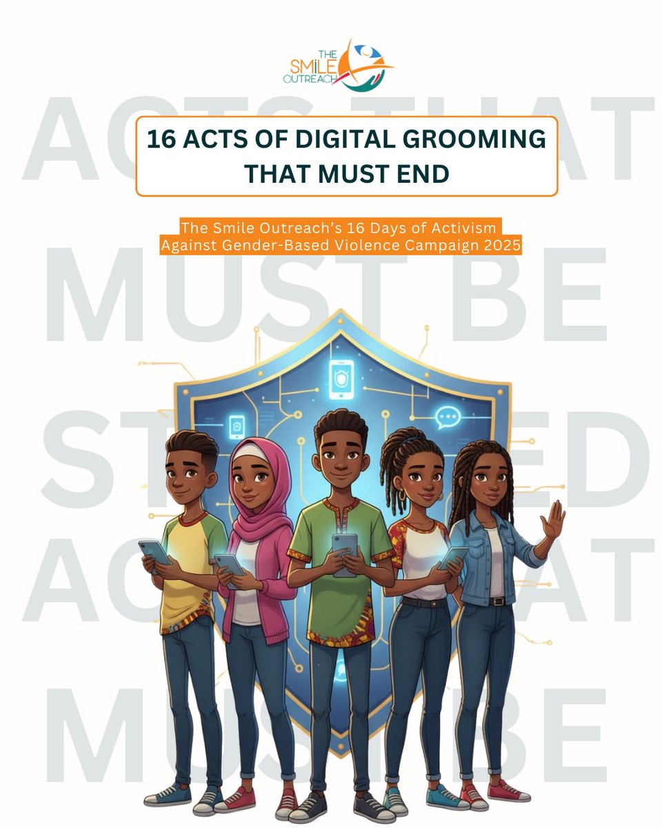 _idongesitakpan's tweet image. If you care about keeping children and teens safe online, this campaign is for you: campaigns.thesmileoutreach.africa/16-acts-2025/
#EndDigitalGrooming #ChildProtection #OnlineSafety #DigitalExploitation #YouthEmpowerment #TheSmileOutreach