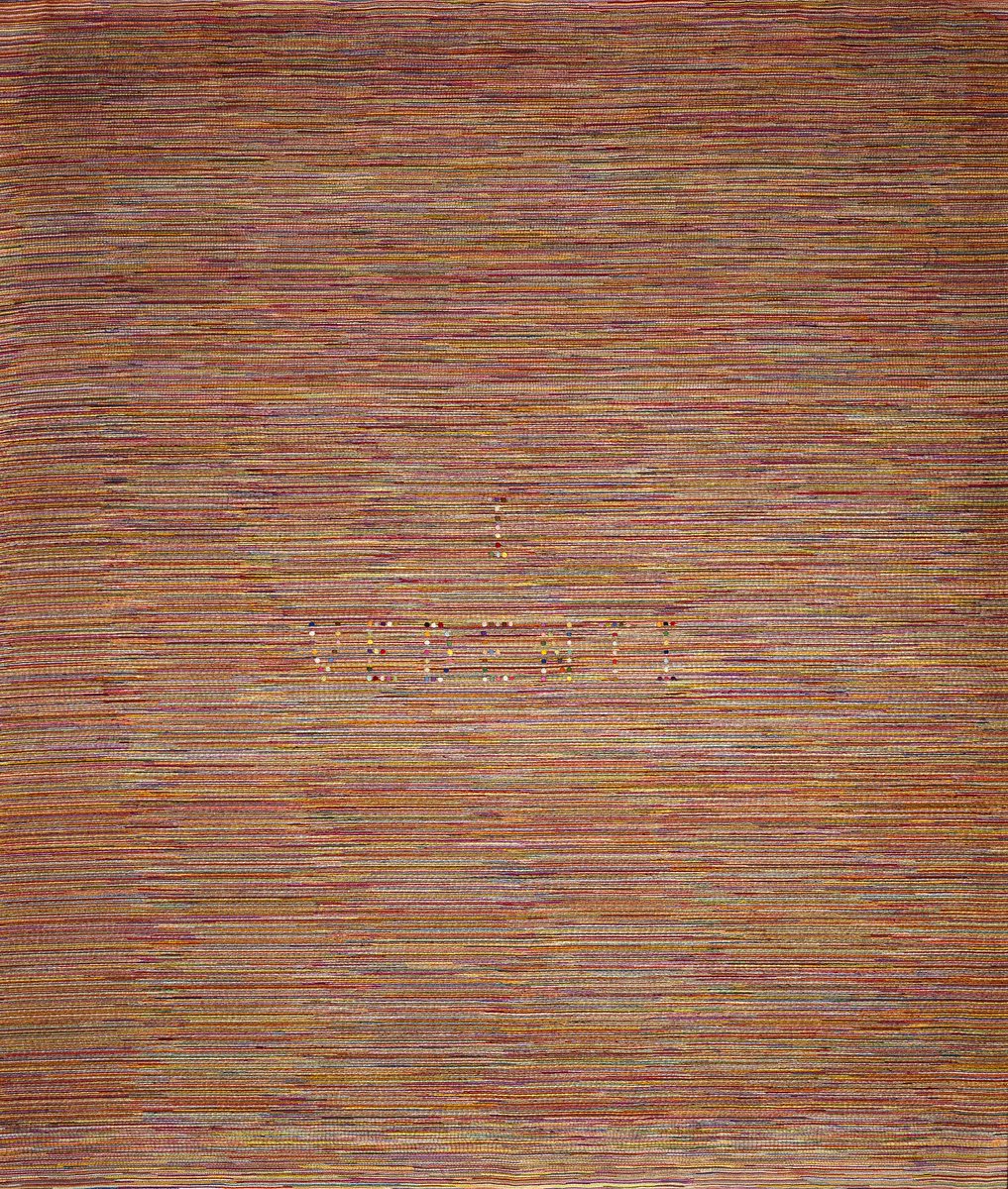 Alighiero Boetti
I Vedenti, 1972-73
embroidery