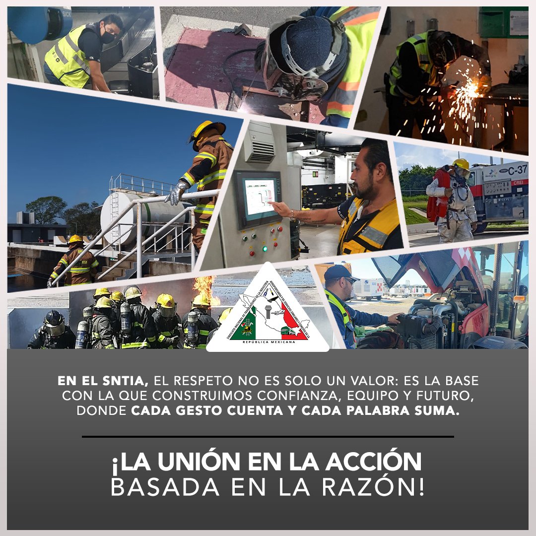 En el SNTIA el trato digno y la colaboración genuina marcan el camino para avanzar juntas y juntos. ✈️🙌🏻