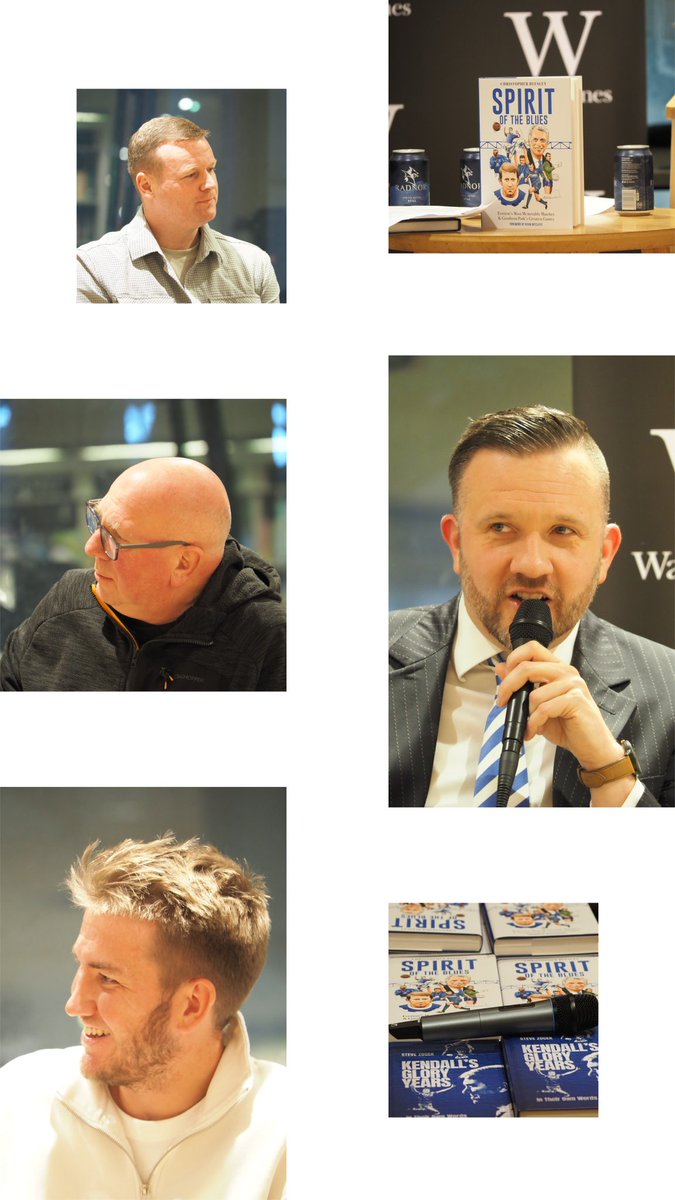 robsawyer70's tweet image. Images from yesterday&apos;s event at @WaterstonesLPL to promote the new book by @CBeesleyEcho . I&apos;ll be on the Royal Blue Podcast with Chris and @GavinBuckland1 on Friday. On Saturday, Gav &amp;amp; I will be selling our latest books at @EvertonHeritage before the match.
