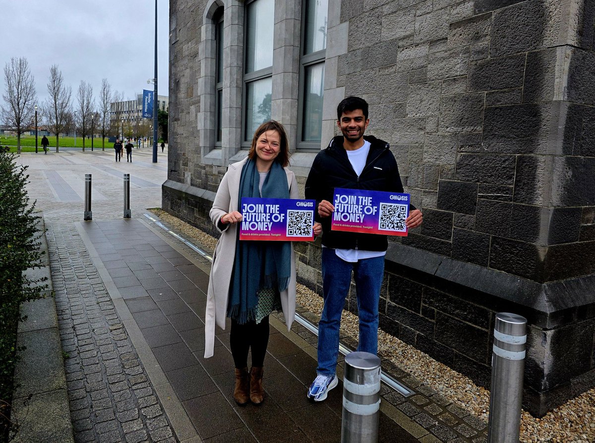 tw_tter's tweet image. When your crypto app meets the real world. 

&amp;gt;&amp;gt;&amp;gt;@deep45shah and I were canvassing students at Technical University of Dublin. Let's see which pitch worked and who shows up tonight!!