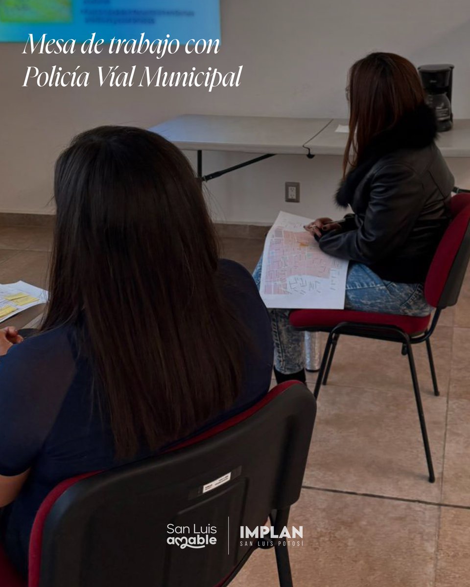 implanslp's tweet image. Mesa de trabajo con policía vial municipal.

#yohagosanluisamable