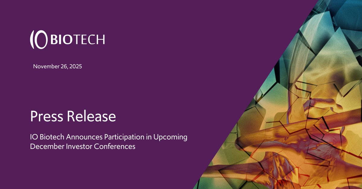 IO Biotech tweet media
