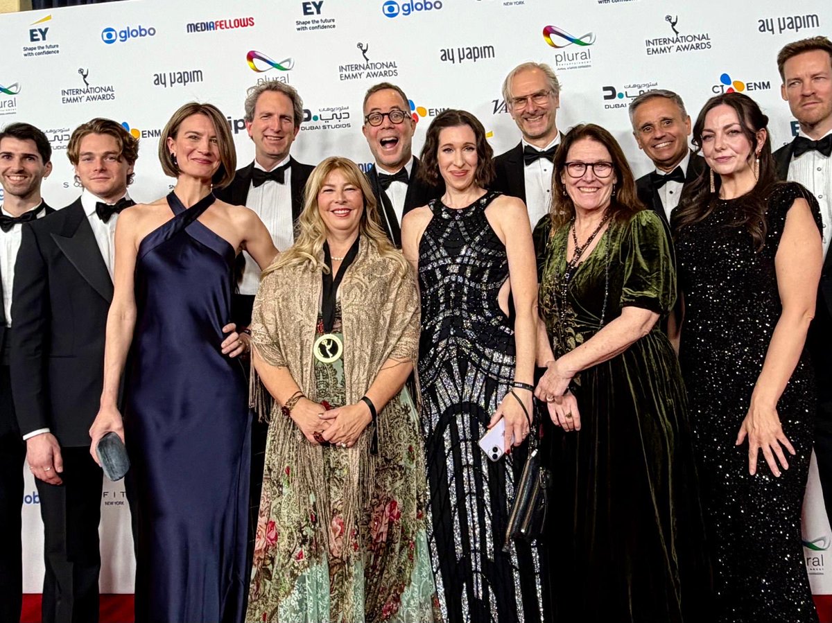 Over the moon to have our show FALLEN win an Emmy!