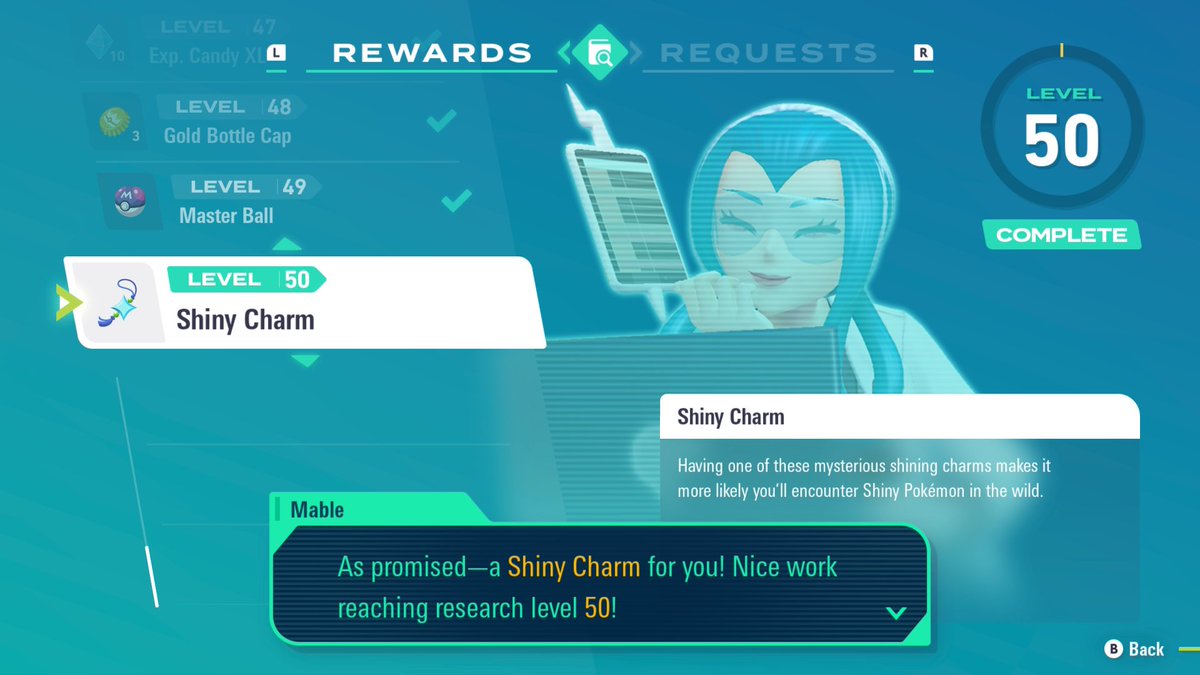 psytrixgaming_'s tweet photo. I finally got the shiny charm after four days of grinding in #LegendsZA. D*mn #Pokemon, dial it down next time! https://t.co/EUgRVnHQM6