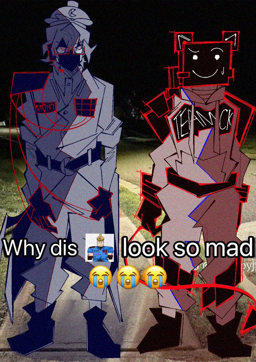 OffFenwick's tweet image. I didn&apos;t know what to draw, so I drew this🥴
#terminationprotocol #007n7 #coolkidd