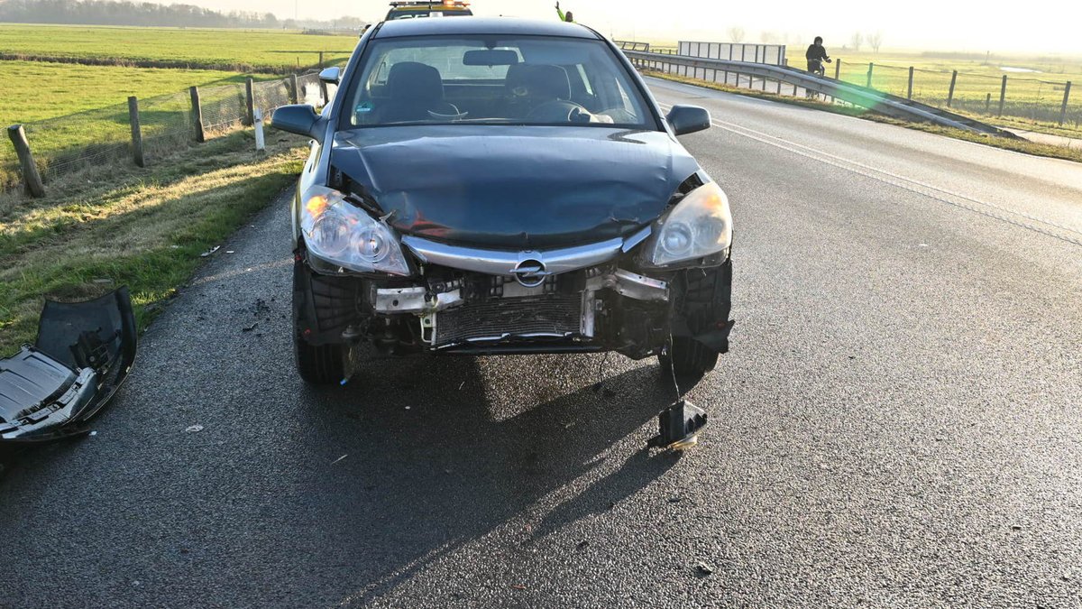 Ongeval met letsel op N203 bij Castricum