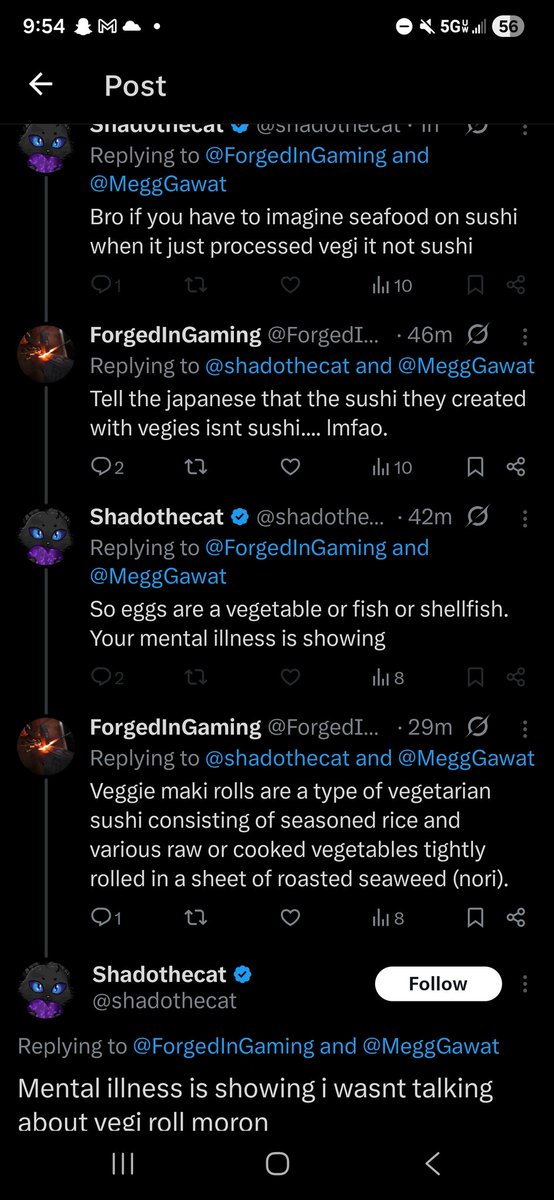 ForgedInGaming's tweet image. The retards are out and about