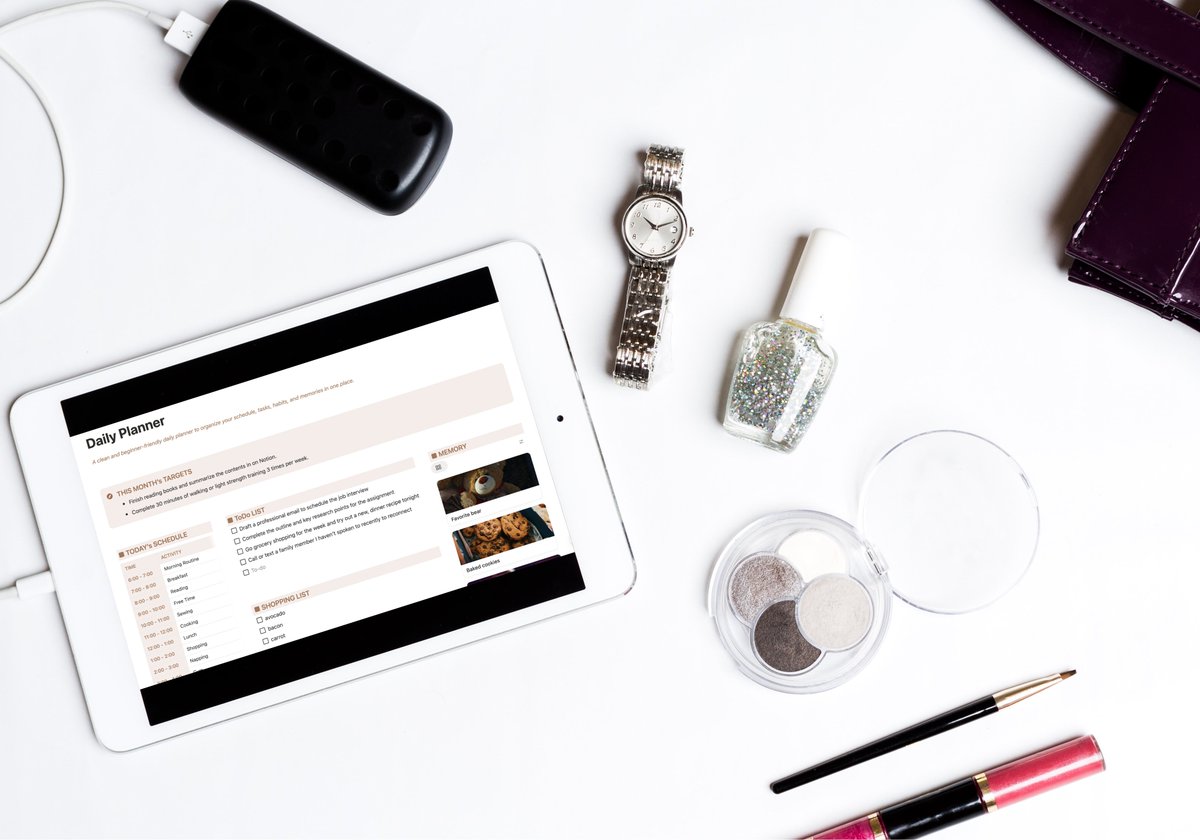 LexLab_LegaL's tweet image. I created a simple Notion Daily Planner for anyone who wants a calmer, more organized day.
No complex setup—just a clean layout for schedules, habits, and routines.
Hope it helps someone today.

👉notion.com/templates/simp…