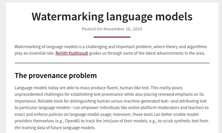 Learning Theory Alliance tweet media