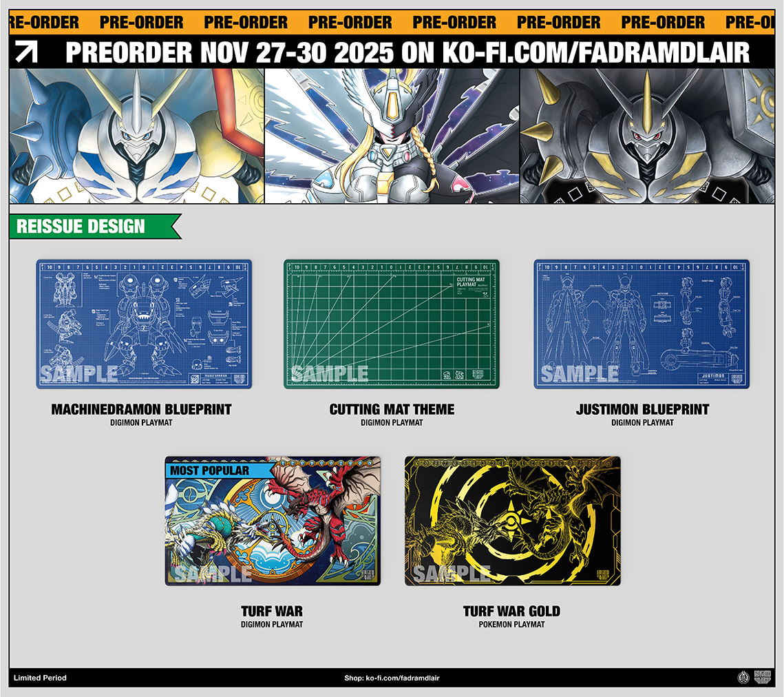 RT&💖感謝します！] こんにちは、年末シーズン向けプレイマットの予約