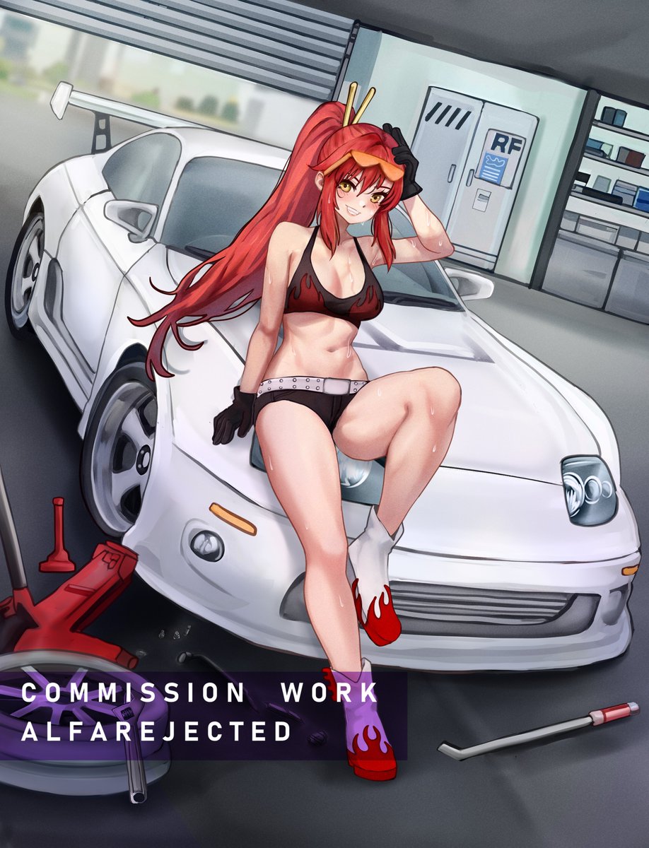 commission Yoko Littner  for
<a href="/YokoRyukofan/">Aperson</a> 

Yoko Supra 1
.    
.    
.    
.    
.    
.    
.    
.    
.   
#YokoLittner #GurrenLagann #Commission #toyotasupra
