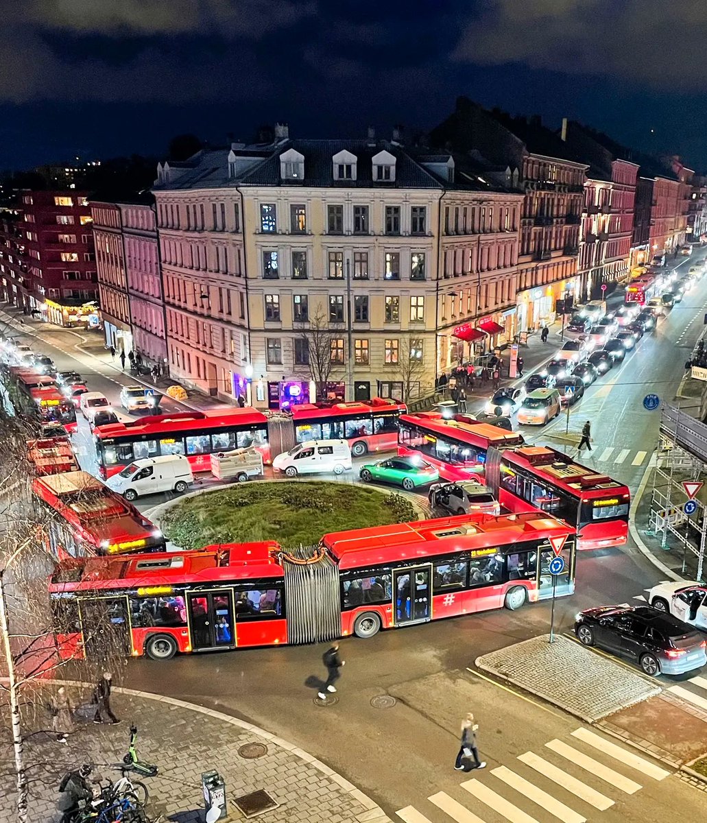 Something interesting happened in Oslo