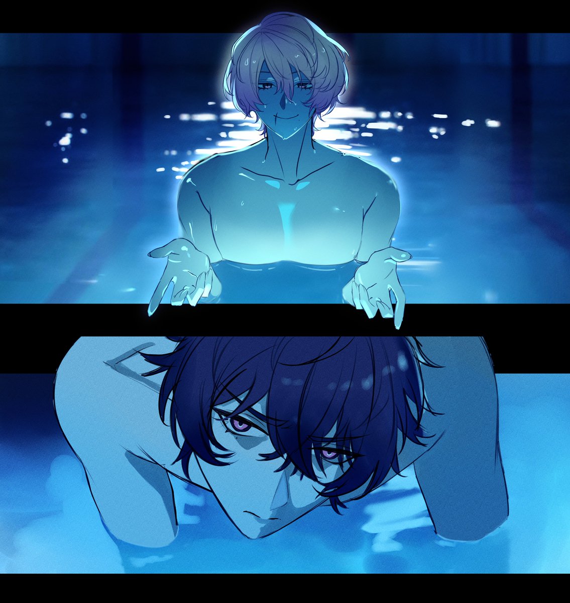 ivent2137's tweet photo. #kugamark that one csm pool scene cuz haven't seen them yet- https://t.co/ckoMdjyLbj