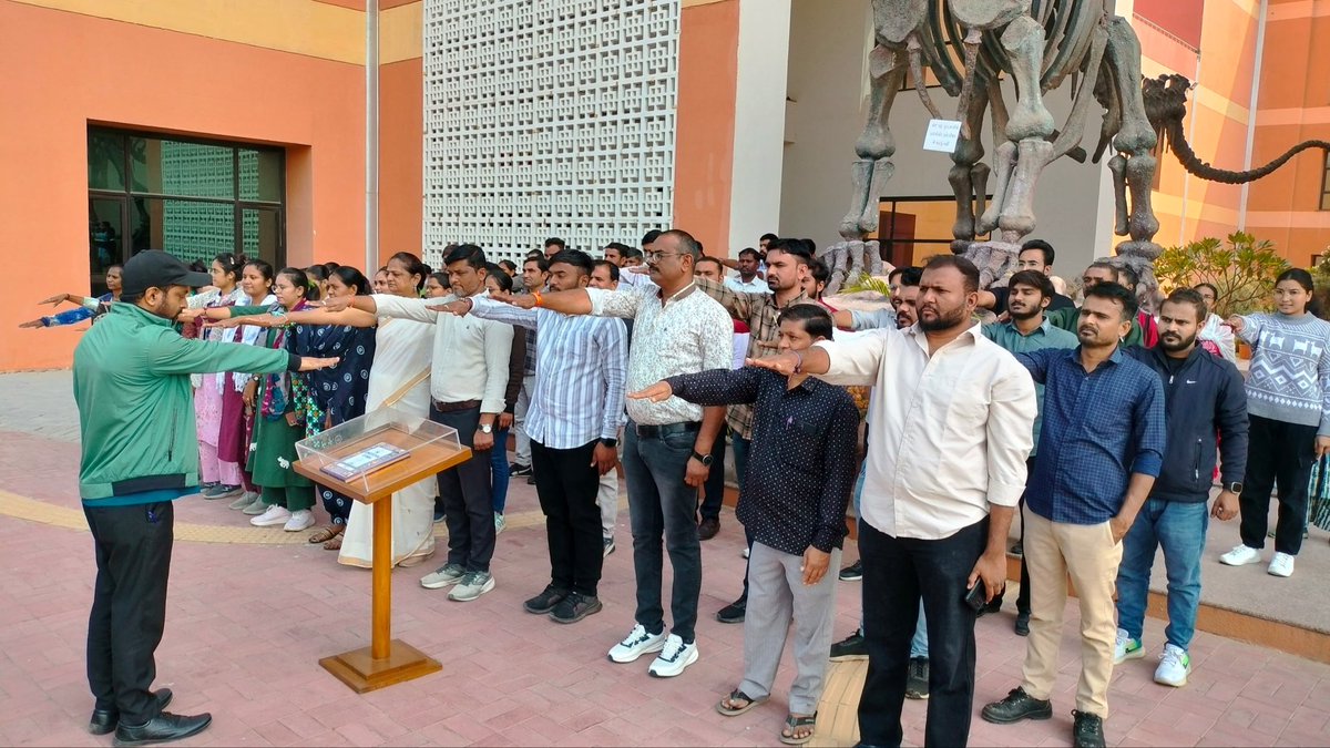 InfoGujcost's tweet image. Some glimpses of the celebration of #Constitution Day across the network of RSCs and CSCs of @InfoGujcost across the State.