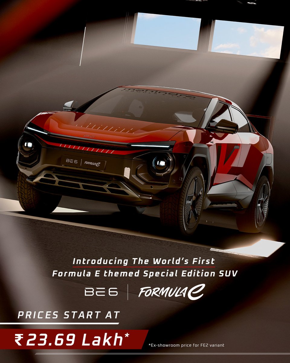 Mahindra Electric Origin SUVs tweet media