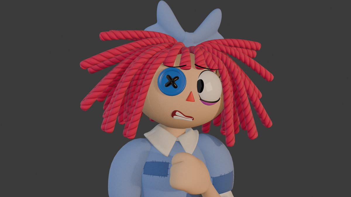 realSAMination's tweet image. Posing and lighting study

Ragatha by @zayJax_ 

Refs:
(4) @bonxyanim 
(2 and 3) Chris Carter
(1) Currently unknown

#TADC #b3d #tadcRagatha