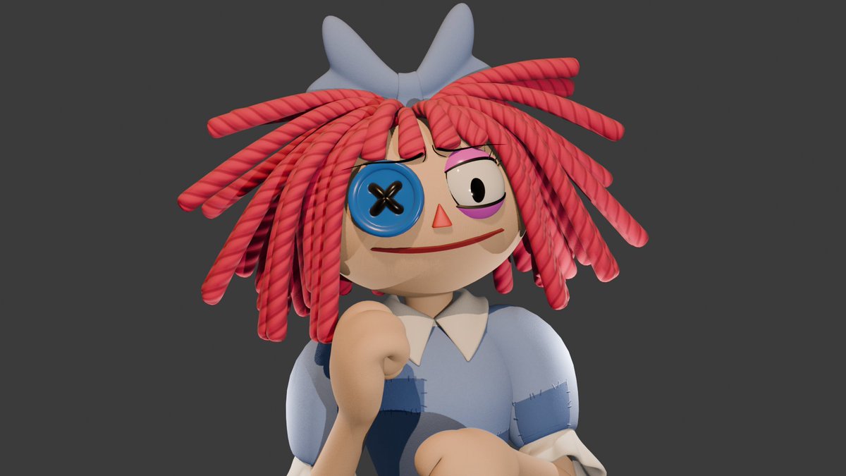 realSAMination's tweet image. Posing and lighting study

Ragatha by @zayJax_ 

Refs:
(4) @bonxyanim 
(2 and 3) Chris Carter
(1) Currently unknown

#TADC #b3d #tadcRagatha