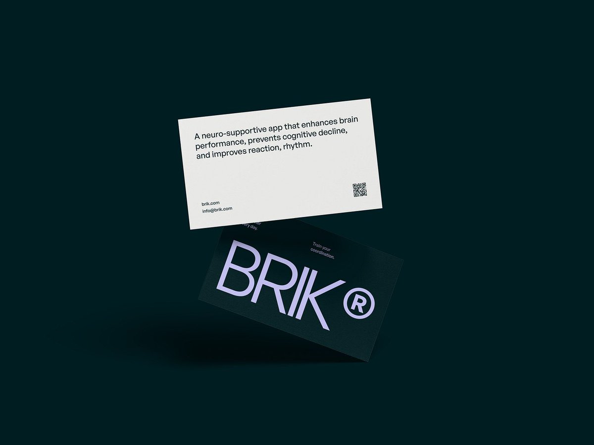 ZajnoCrew's tweet image. What if your phone could do more than fuel doomscrolling?

Meet BRIK—a cognitive-training app designed to support long-term brain health.
Clean UI, calm contrasts, and clear progress tracking—everything built to focus the mind, not overwhelm it  🧠✨

#mobileappdesign