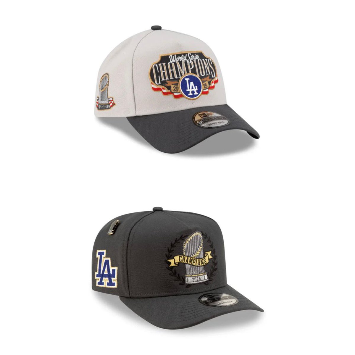 ドジャースのワールドシリーズ2025優勝を記念したNew Era