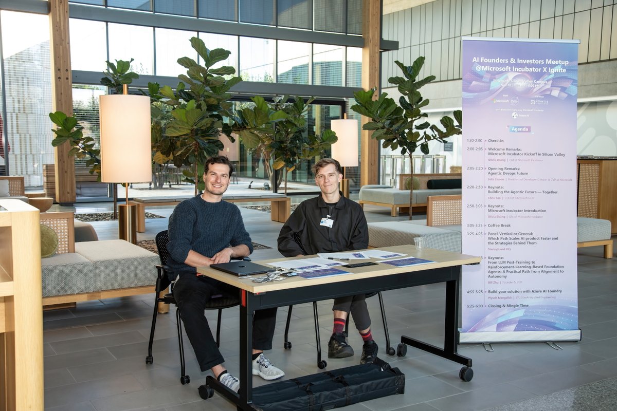 Pokee_AI's tweet image. Last week, we co-hosted our first Microsoft Ingite event with @Microsoft and @p72vc Point72 Ventures at Microsoft Silicon Valley Campus. And it was an honor to be featured by Microsoft Incubator as a highlight startup! More than 100 people signed up for the event and we had…