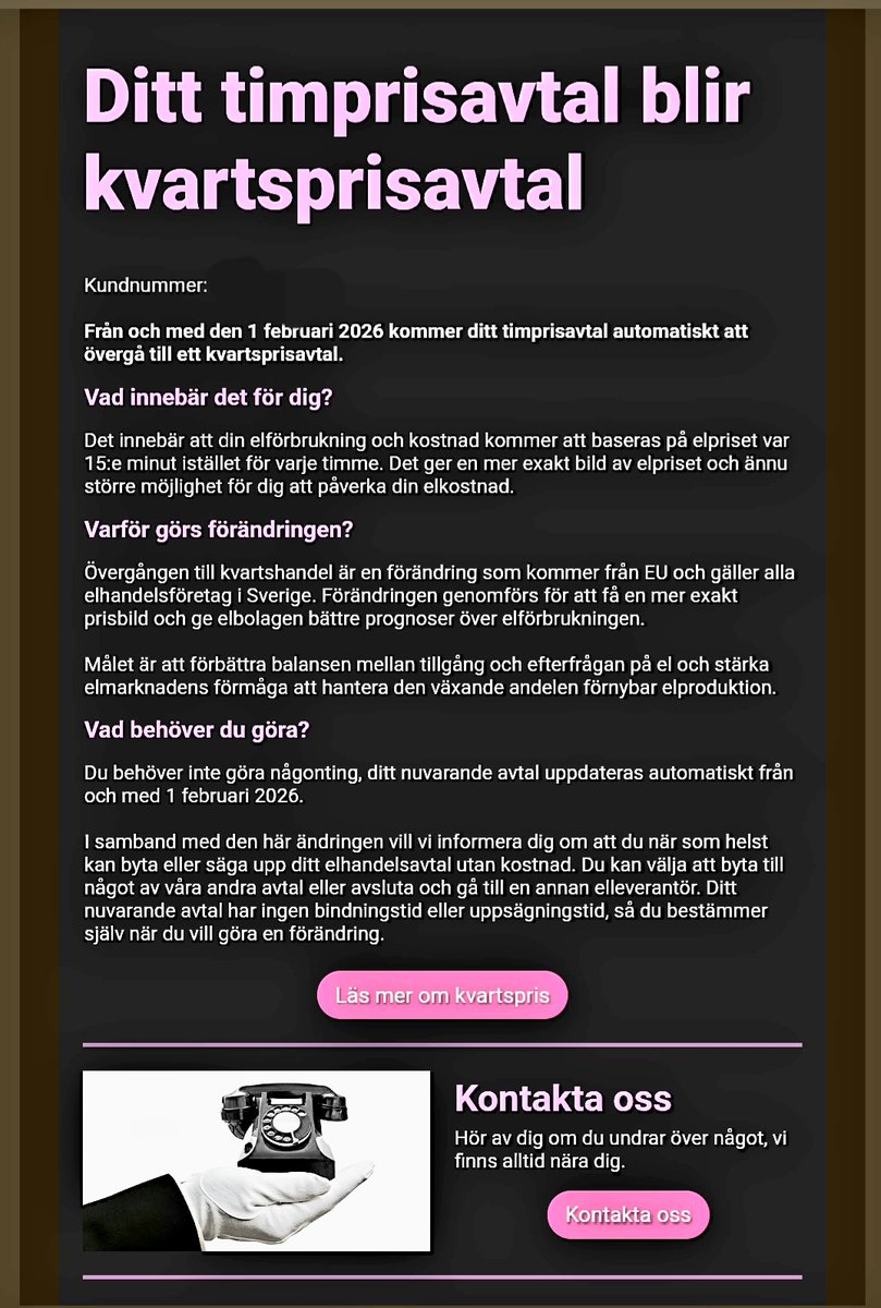 Det här är kärnan i Sveriges energikris:
Sveriges politiker överlämnade kontrollen över landets energisuveränitet till främmande makt.

Och det gjordes inte av misstag – det var ett politiskt beslut.
När vi idag tvingas in i EU:s marknadsdesign, EU:s prisområden, EU:s