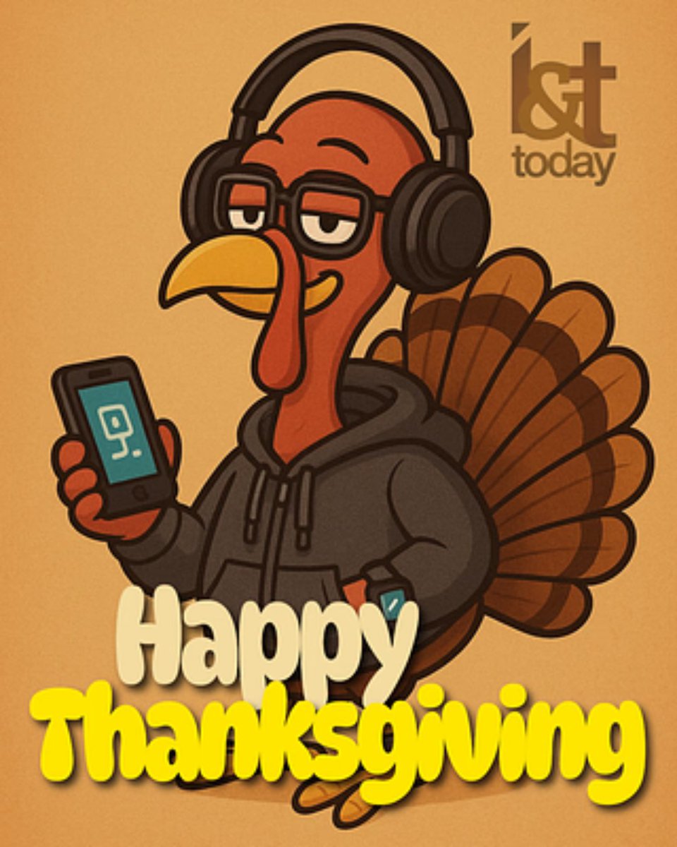 InnoTechToday's tweet image. Grateful for Wi-Fi that works, devices that connect, and tech that keeps our world moving. This Thanksgiving, we’re celebrating the innovators making it all possible

#Tech #thankful #thankyou #TechDeals #trending #trendingnow #trendingpost #Thanksgiving #thanksgiving2025 #thanks