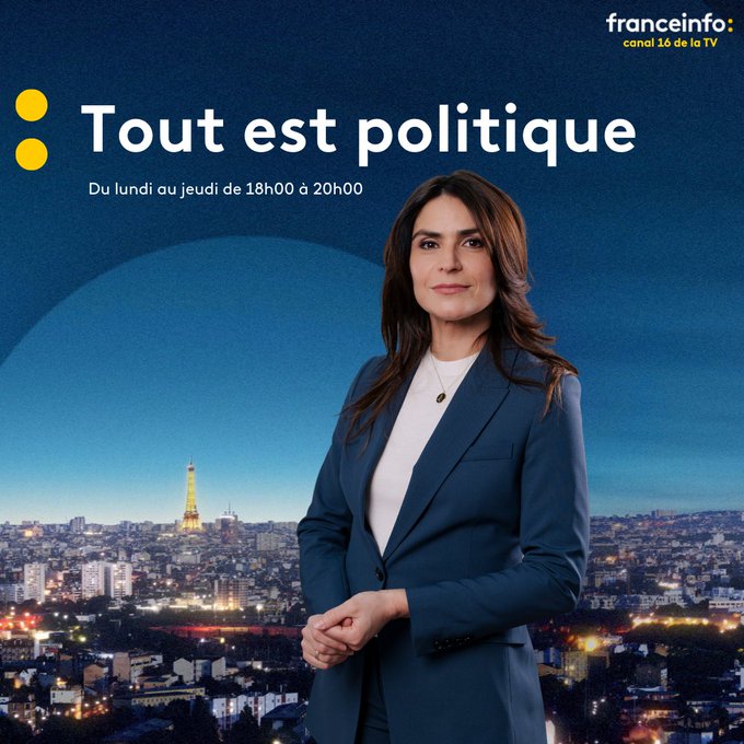 franceinfopro's tweet image. 📺 Ce soir 18h, « Tout est politique » avec @SoniaChiro et @NathalieStCricq

🟡 À 19.30, elles reçoivent @BockelJeanMarie, ancien secrétaire d’Etat à la Défense

🟡 Économie, climat, société : 2h pour décortiquer l&apos;actualité

▶️Tous les jours de 18h à 20h sur #franceinfocanal16
