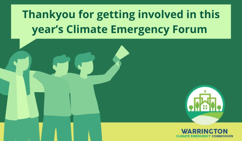 That's a wrap! 🌍 ⚡ 🗣️ 🌱 

Thankyou to everyone who got involved in this year's Climate Emergency Forum. Your involvement is helping to drive meaningful action on climate change here in Warrington!

#COP30 #warringtonclimateaction #Sustainability  #nature  #FutureReady
